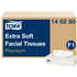 Facial Tissues Tork Extra Soft 
21 x 21 cm, 100 coupons