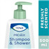 TENA Shampoo & Shower avec pompe, 500 ml