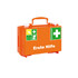 Erste Hilfe-Koffer QUICK-CD Norm orange 
DIN 13157, 260 x 170 x 110 mm