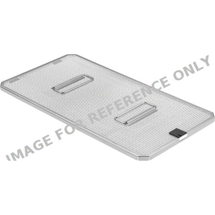 1/1 couvercle perfore 489x257mm 1/1 couvercle perfore 489x257mm