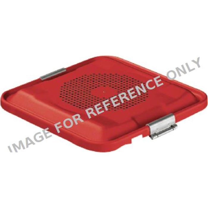 1/2-COUVERCLE PERFORE BASIS ROUGE 1/2-COUVERCLE PERFORE BASIS ROUGE