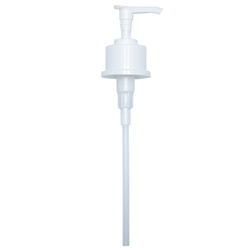 1-way dosing pump for 350/500 ml bottle
short spout, minimum stroke 1.5 ml-1.7 ml