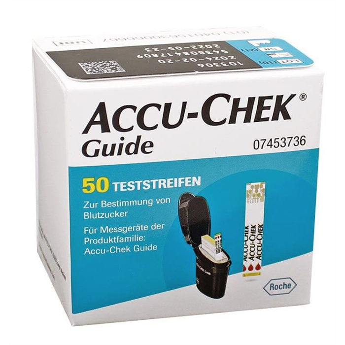 Accu-Chek Guide test strips, 50 pieces Accu-Chek Guide test strips, 50 pieces