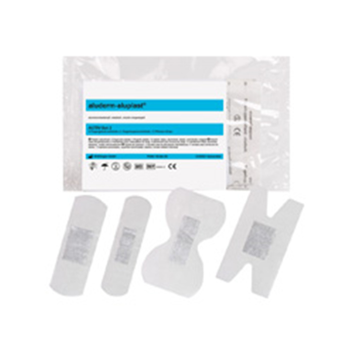 Activ-Set 2, Aluderm-Aluplast, assortiment élastique, 20 pièces Activ-Set 2, Aluderm-Aluplast, assortiment élastique, 20 pièces