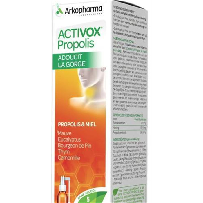 Activox Propolis Spray Gorge, 30 ml Activox Propolis Spray Gorge, 30 ml