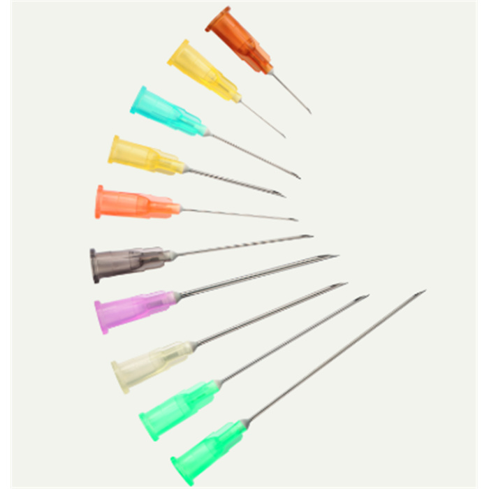 AGANI cannulas, 0.8 x 16 mm, 100 pieces
Green, 21G x 5/8 AGANI cannulas, 0.8 x 16 mm, 100 pieces
Green, 21G x 5/8