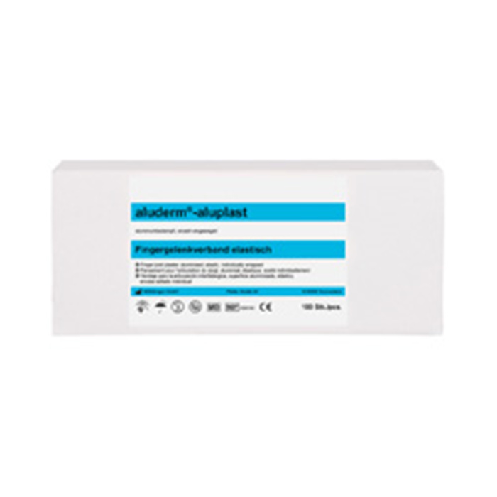 ALUDERM-ALUPLAST FINGERGELENKVERBAND, 100 ST.
4.0 X 7.2 CM ALUDERM-ALUPLAST FINGERGELENKVERBAND, 100 ST.
4.0 X 7.2 CM