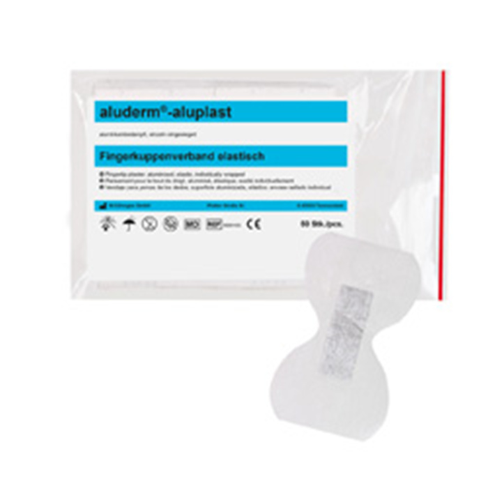 ALUDERM ALUPLAST FINGERKUPPENVERBAND 
50 ST., 4.3 X 7.2 CM, ELASTISCH ALUDERM ALUPLAST FINGERKUPPENVERBAND 
50 ST., 4.3 X 7.2 CM, ELASTISCH