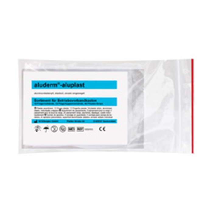 ALUDERM-ALUPLAST SORTIMENT FINGERVERBAND 
GROSS ALUDERM-ALUPLAST SORTIMENT FINGERVERBAND 
GROSS