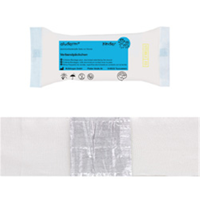 ALUDERM-KINDER-VERBANDPAECKCHEN
GROSS, 8 X 6 CM ALUDERM-KINDER-VERBANDPAECKCHEN
GROSS, 8 X 6 CM