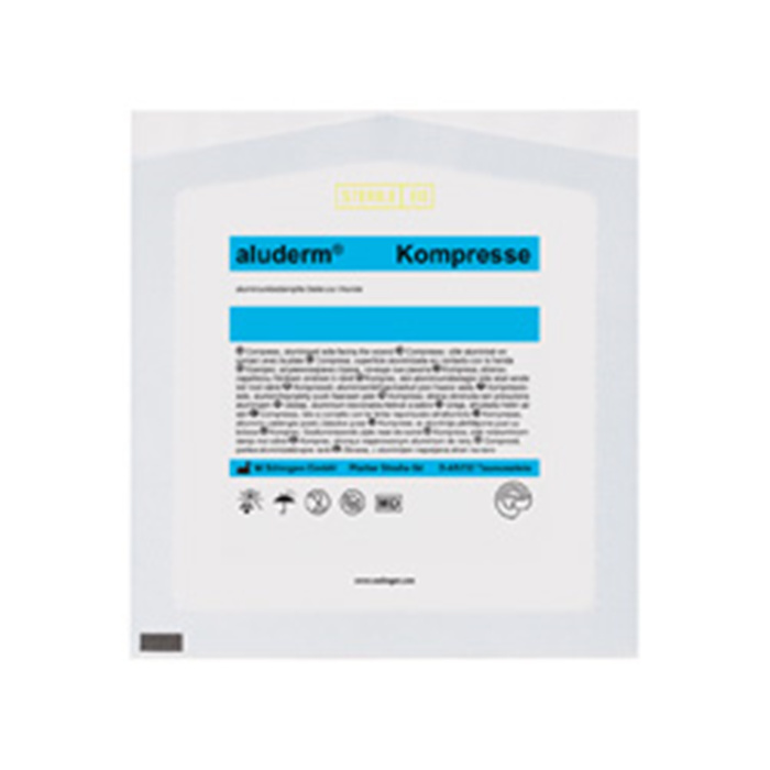 ALUDERM KOMPRESSE, 10 X 15 CM 1 ST. *QSM* ALUDERM KOMPRESSE, 10 X 15 CM 1 ST. *QSM*
