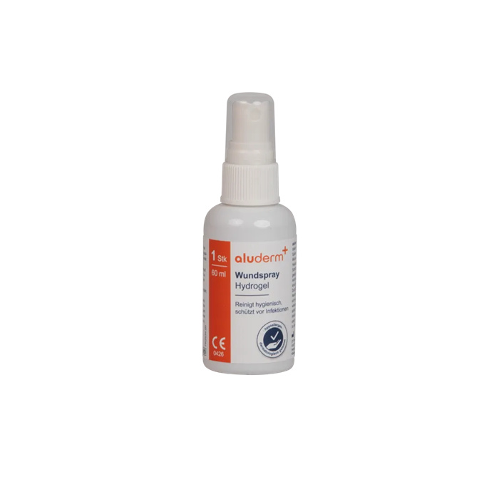 ALUDERM+, Wundspray Hydrogel, 60 ml ALUDERM+, Wundspray Hydrogel, 60 ml