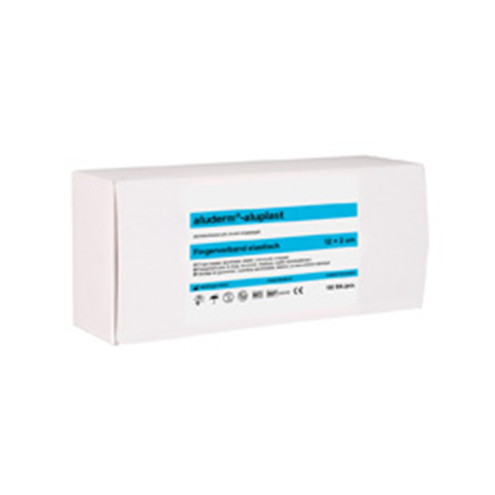 ALUPLAST ELASTISCH  FINGERVERBAND, 12 X 2 CM 
PACK. A 100 ST. ALUPLAST ELASTISCH  FINGERVERBAND, 12 X 2 CM 
PACK. A 100 ST.