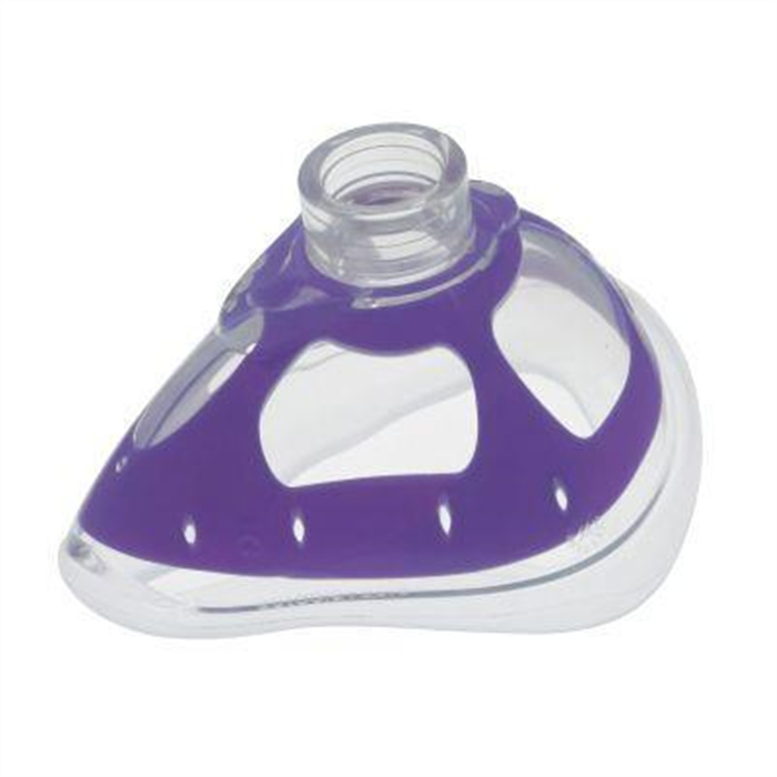 Anaesthesiemaske, Silikon, Gr.5 
für Erwachsene, groß, violett Anaesthesiemaske, Silikon, Gr.5 
für Erwachsene, groß, violett
