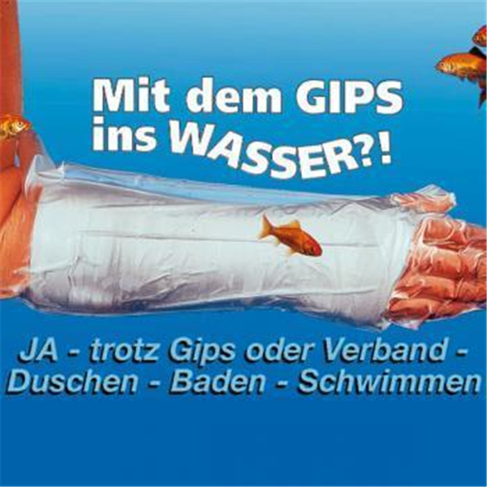 Aqua Stop Wasserdichter Gipsüberzug Unterarm für Erwachsene Aqua Stop Wasserdichter Gipsüberzug Unterarm für Erwachsene