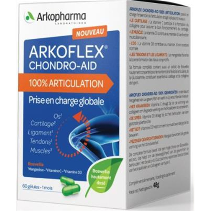 Arkoflex Chondro-Aid 100% Articulation 60 capsules Arkoflex Chondro-Aid 100% Articulation 60 capsules
