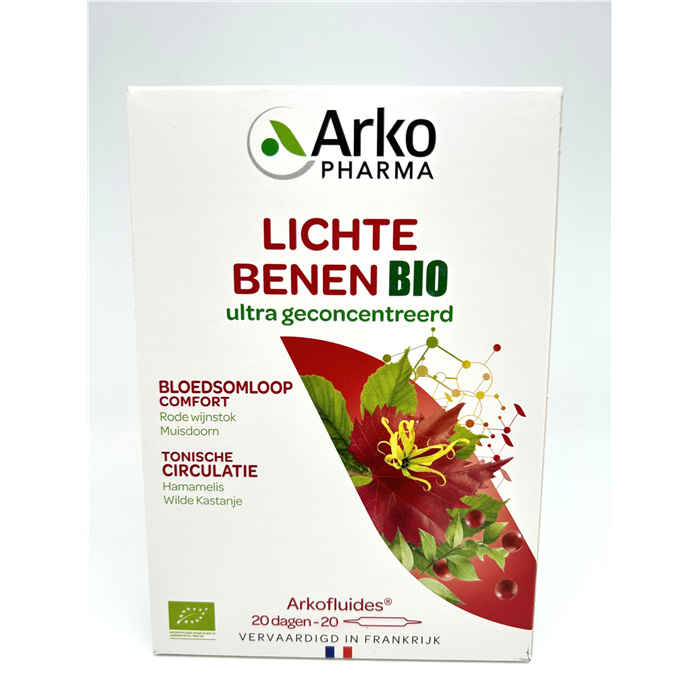 Arkofluides Leichte Beine, 20 Ampullen Arkofluides Leichte Beine, 20 Ampullen