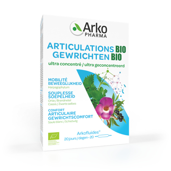 Articulations Bio, 20 ampoules de 10 ml Articulations Bio, 20 ampoules de 10 ml