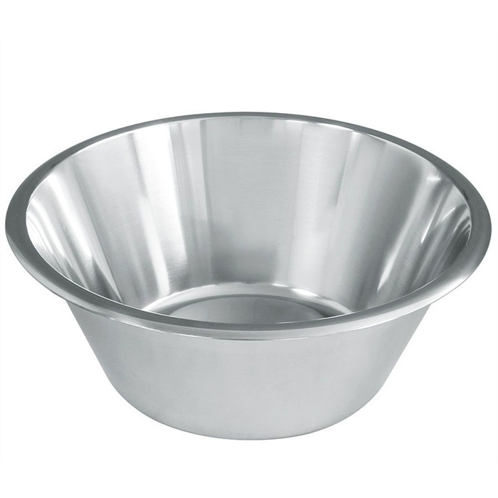 Bac en acier inoxydable, 6 litres, 25,5 cm Bac en acier inoxydable, 6 litres, 25,5 cm