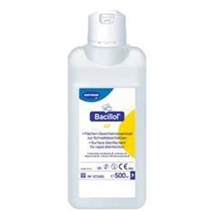 Bacillol AF Désinfectant pour surfaces
alcoolisé, sans aldéhyde, 500 ml Bacillol AF Désinfectant pour surfaces
alcoolisé, sans aldéhyde, 500 ml