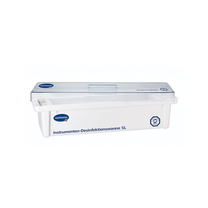 Bain de désinfection avec tamis et couvercle, 5 L Bain de désinfection avec tamis et couvercle, 5 L