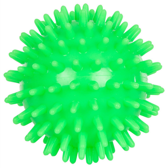 Balle hérisson, ø 7 cm, vert fluo, soft Balle hérisson, ø 7 cm, vert fluo, soft