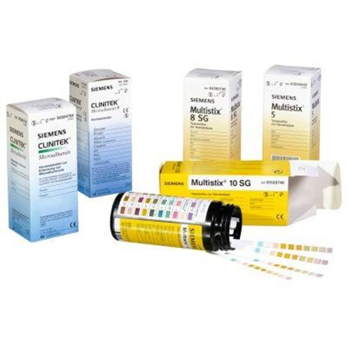 Bandelettes urinaires Hema-Combistix, 50 pièces Bandelettes urinaires Hema-Combistix, 50 pièces