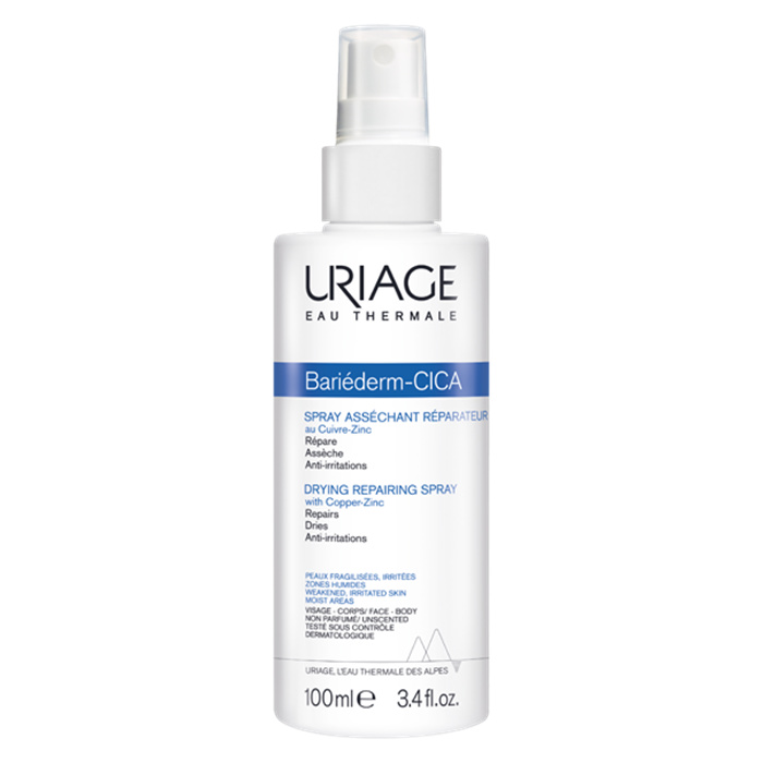 Bariéderm-Cica drying and repairing spray with copper and zinc, 100 ml Bariéderm-Cica drying and repairing spray with copper and zinc, 100 ml