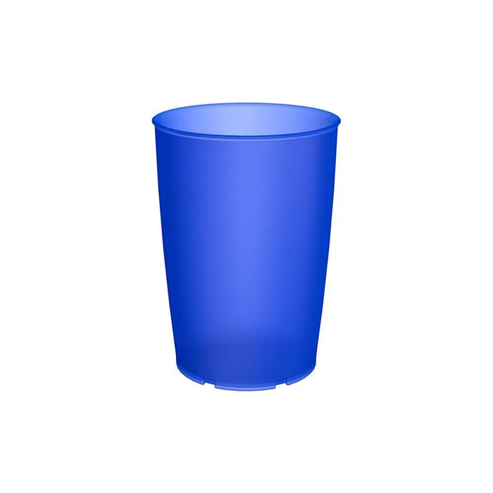 Becher Ornamin - PP - 250 ml - blau Becher Ornamin - PP - 250 ml - blau