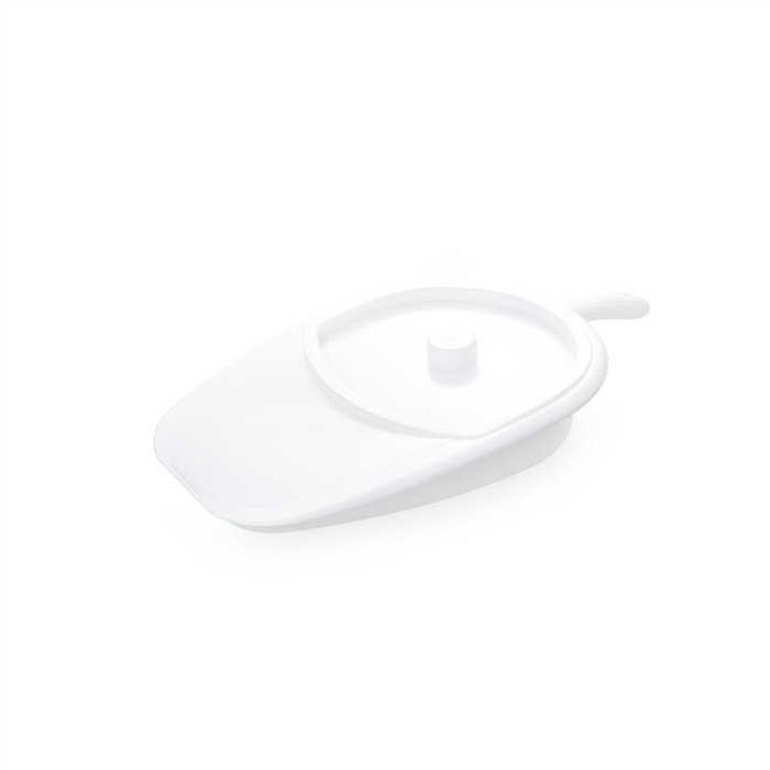 Bedpan - with lid Bedpan - with lid