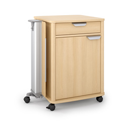 Bedside table Vivo 3-K, DIN right, with refridgerator