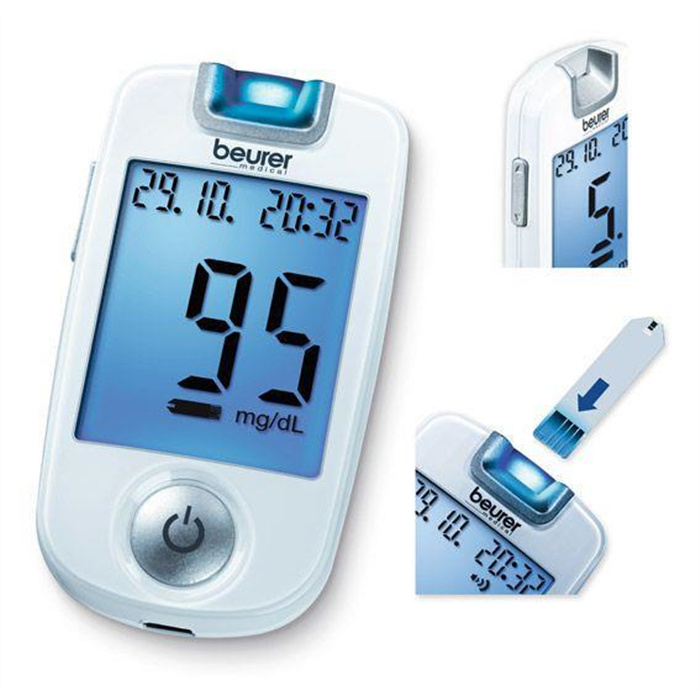 Beurer Blutzuckermessgerät Easy to use GL 40, mmol/l Beurer Blutzuckermessgerät Easy to use GL 40, mmol/l
