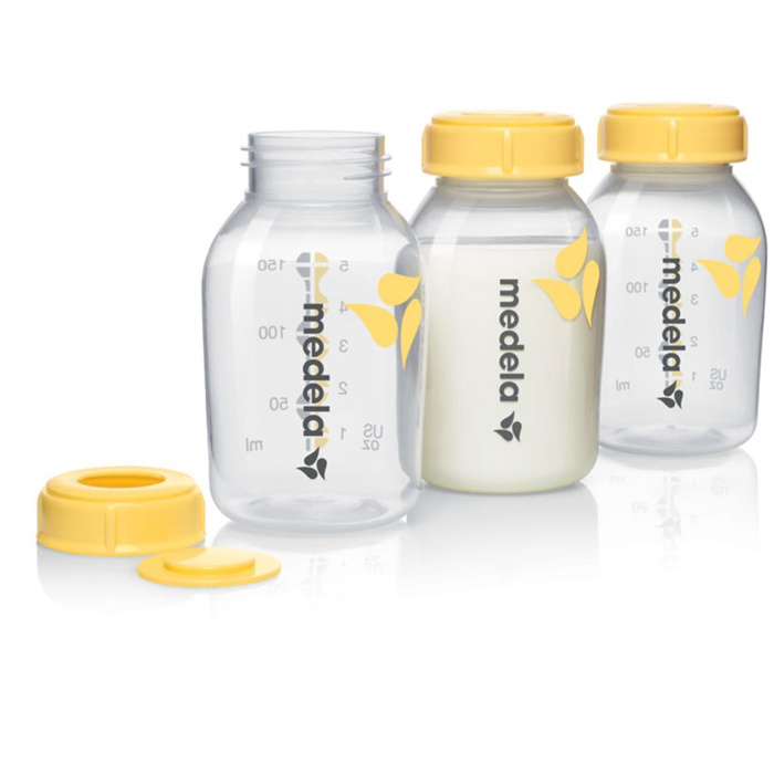 Biberon pour lait maternel set de 3 bouteilles, 150 ml Biberon pour lait maternel set de 3 bouteilles, 150 ml