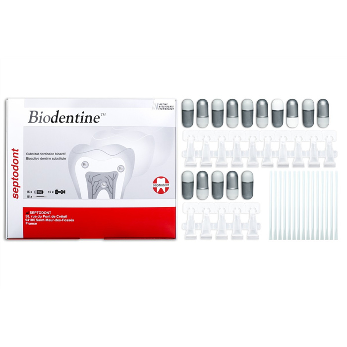 Biodentine capsules X 15, 
4112 Biodentine capsules X 15, 
4112