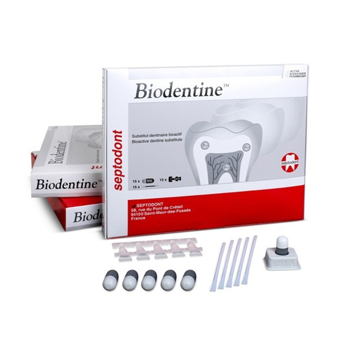 Biodentine - Pack of 5 capsules of powder, 5 liquid pipettes Biodentine - Pack of 5 capsules of powder, 5 liquid pipettes