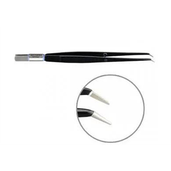 Bipolare Pinzette, gewinkelt, 160 mm
6 mm x 0.5 mm Bipolare Pinzette, gewinkelt, 160 mm
6 mm x 0.5 mm