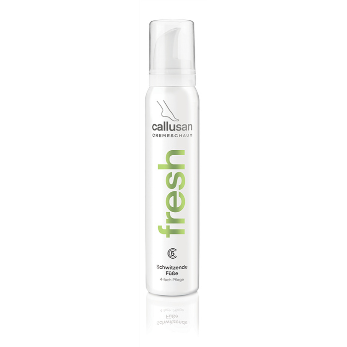 CALLUSAN FRESH, 125 ML 
GEGEN FEUCHTE FUESSE CALLUSAN FRESH, 125 ML 
GEGEN FEUCHTE FUESSE