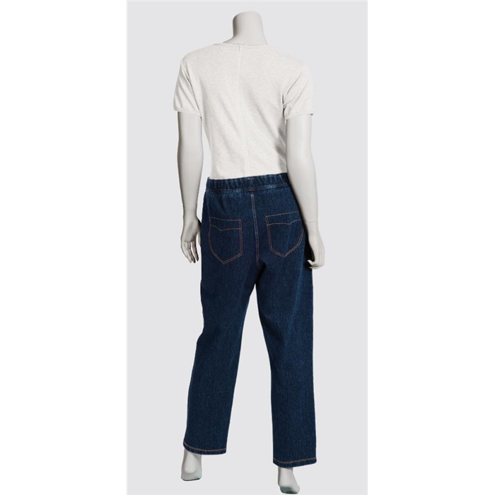 Care Active overall jeans, back zipper, color denim blue Care Active overall jeans, back zipper, color denim blue