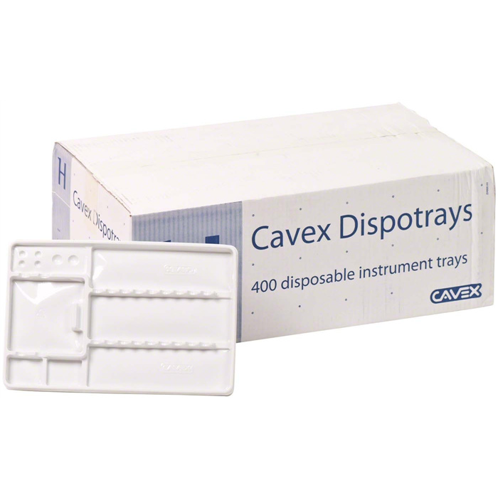 Cavex Dispotrays - Pack of 400 pieces, 18 x 28 cm Cavex Dispotrays - Pack of 400 pieces, 18 x 28 cm