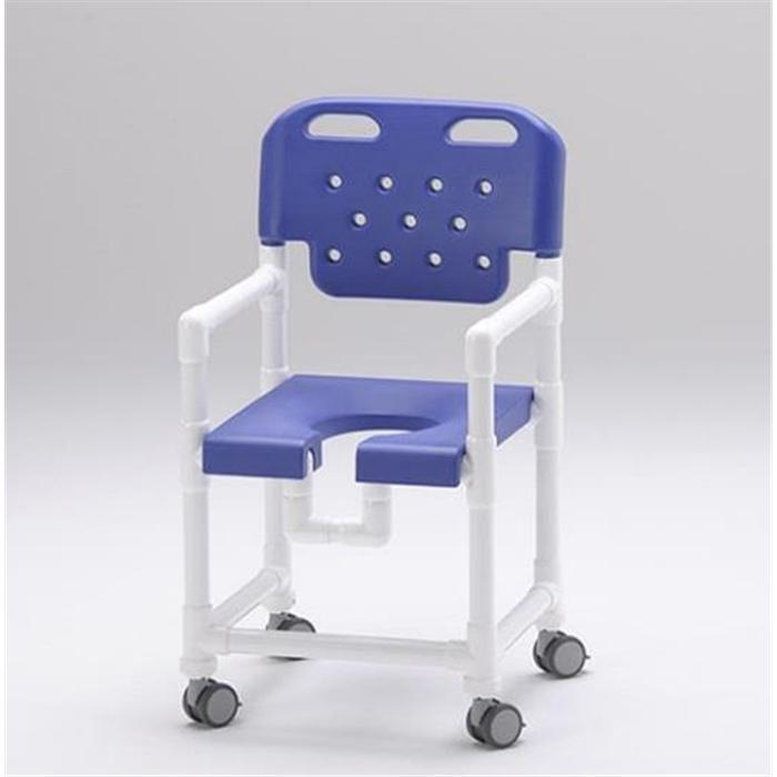 Chaise de douche, bleu cobalt Chaise de douche, bleu cobalt