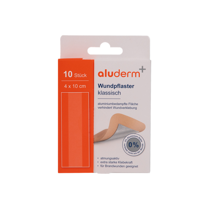 Classic wound plasters 4 x 10 cm, 10 pieces Classic wound plasters 4 x 10 cm, 10 pieces