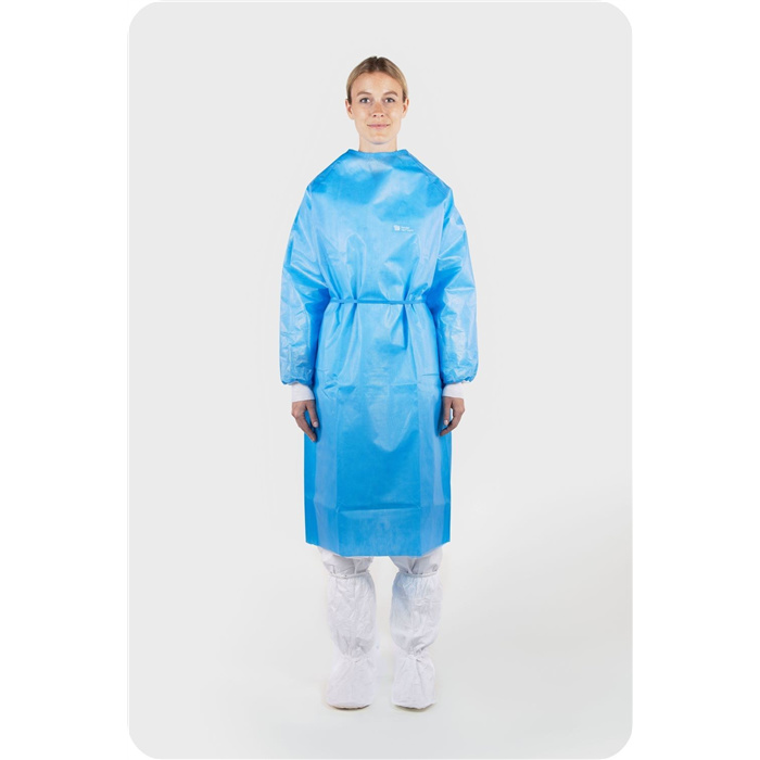 cleo® saphir protective gown with knitted cuffs, size XL, non-sterile, 10 pcs. cleo® saphir protective gown with knitted cuffs, size XL, non-sterile, 10 pcs.