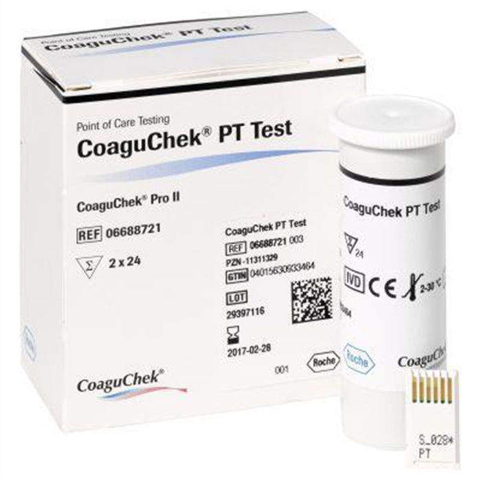 CoaguChek PT Tests - pro ii System, 48pcs CoaguChek PT Tests - pro ii System, 48pcs