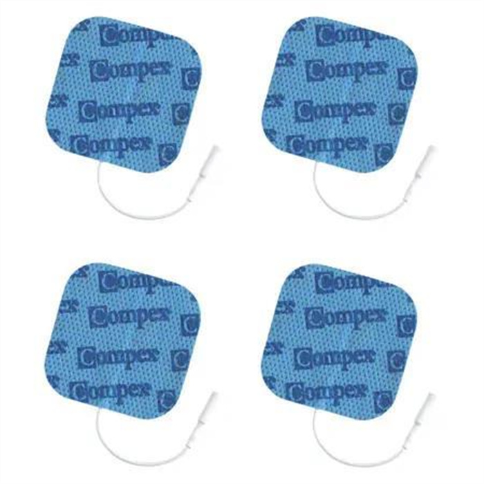 Compex Elektroden Wire, 5x5 cm, 4 Stück Compex Elektroden Wire, 5x5 cm, 4 Stück
