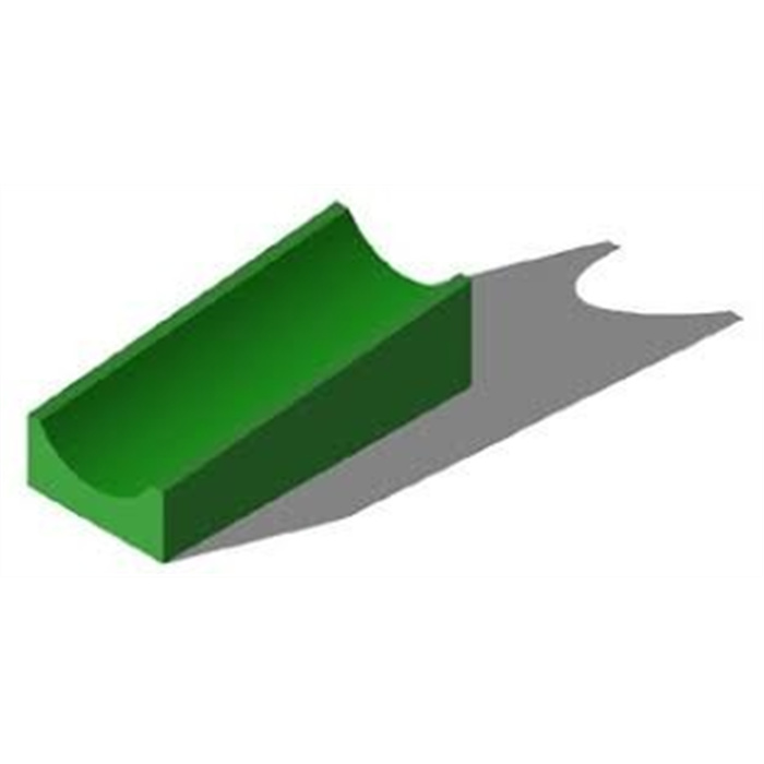 Coussin de positionnement pour jambe, vert, 650 x 500 x 140/109 mm Coussin de positionnement pour jambe, vert, 650 x 500 x 140/109 mm