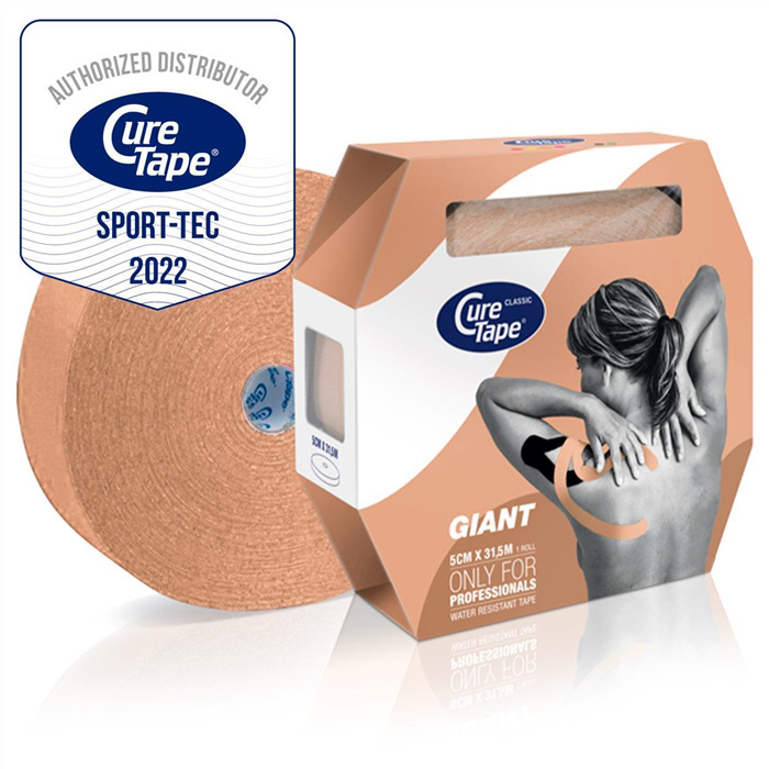CureTape Giant Classic, 31,5 m x 5 cm, wasserfest, beige CureTape Giant Classic, 31,5 m x 5 cm, wasserfest, beige
