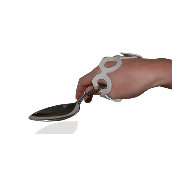 Cutlery holder / object support Gripofix adults, White Cutlery holder / object support Gripofix adults, White