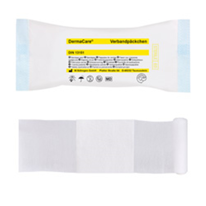 DERMACARE VERBANDPAECKCHEN, MITTEL 8 X 10 CM DERMACARE VERBANDPAECKCHEN, MITTEL 8 X 10 CM