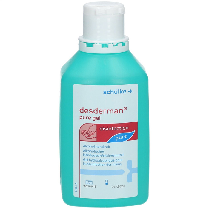 Desderman solution hydroalcoolique, 500 ml Desderman solution hydroalcoolique, 500 ml