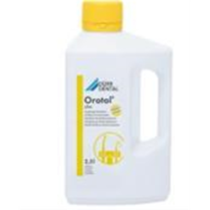 Désinfection des systèmes d’aspirations Orotol plus, flacon de 2,5 L Désinfection des systèmes d’aspirations Orotol plus, flacon de 2,5 L